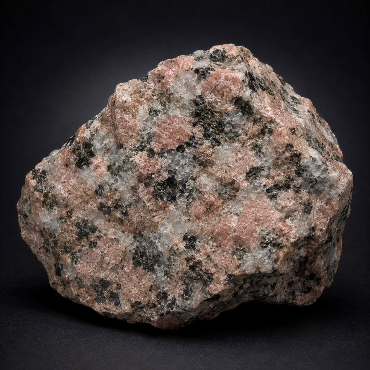 Granite — igneous specimen